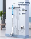 LABIGO  Cordless Cleaning Brush Scrubber with 7 Replaceable Brush Heads and Adjustable Extension Handle
