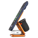 Prodigee Trio 3 in 1 Magnetic Charger for Apple iPhones / Watches / Airpods - Orange