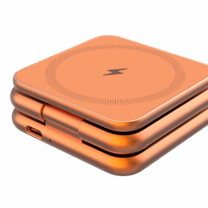 Prodigee Trio 3 in 1 Magnetic Charger for Apple iPhones / Watches / Airpods - Orange