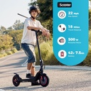 iScooter Electric Scooter 500W Motor & 42V 7.5Ah Battery