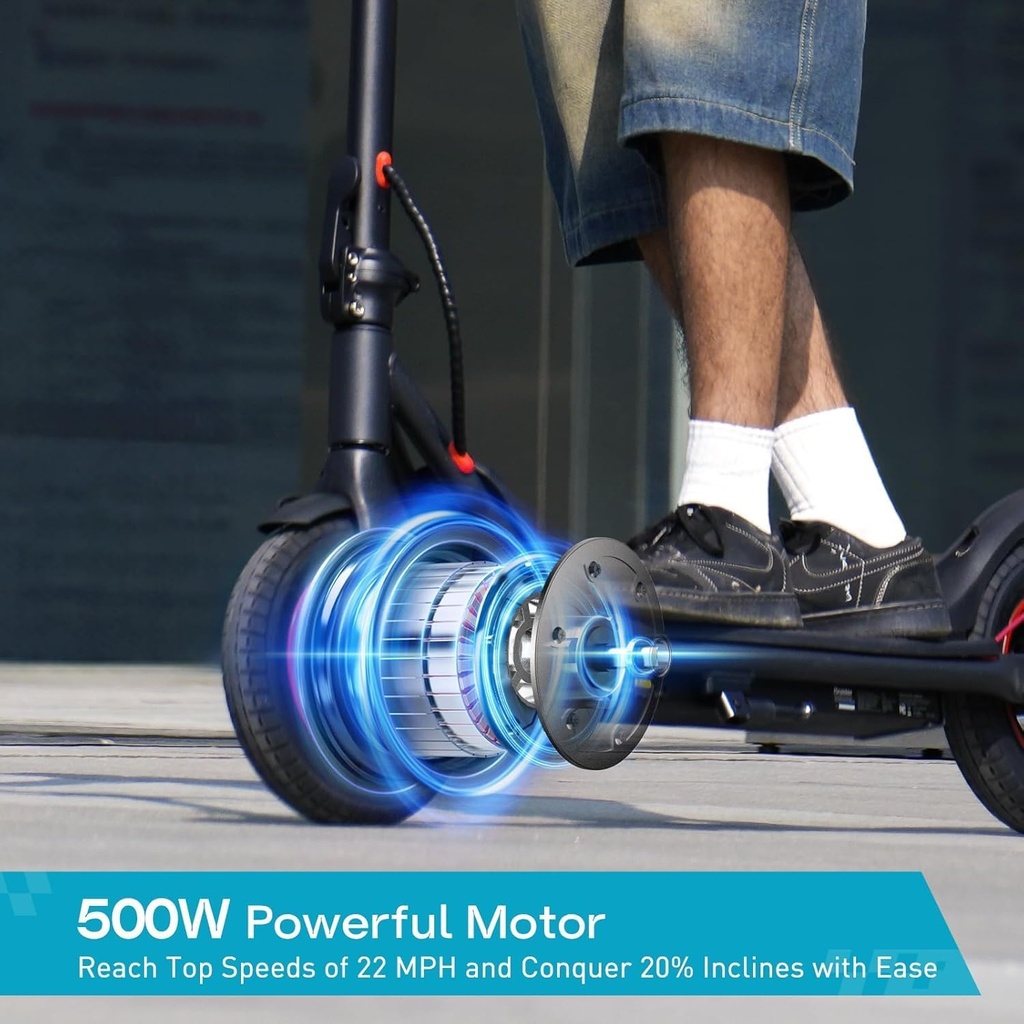 iScooter Electric Scooter 500W Motor & 42V 7.5Ah Battery