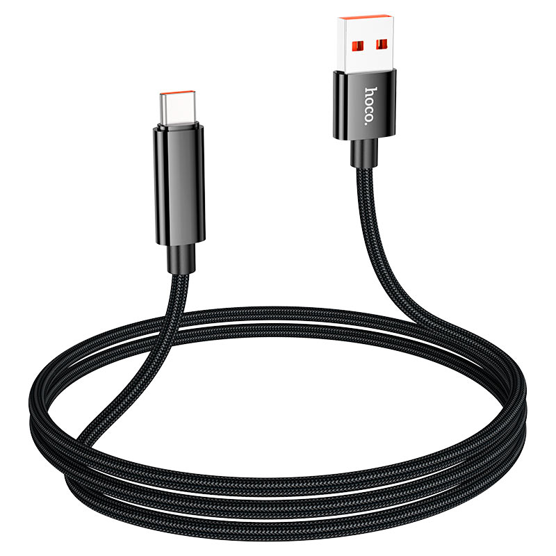 HOCO U125 Benefit 5A charging cable with Display Type-C