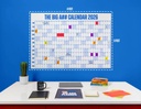Full-Year 2026 Dry-Erase Wall Calendar