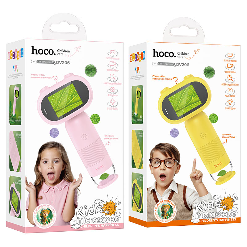 HOCO DV206 Children's Microscope - Yellow