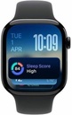 Apple Watch Series 11 GPS 42mm Jet Black Aluminum Case with Black Sport Band - S/M
