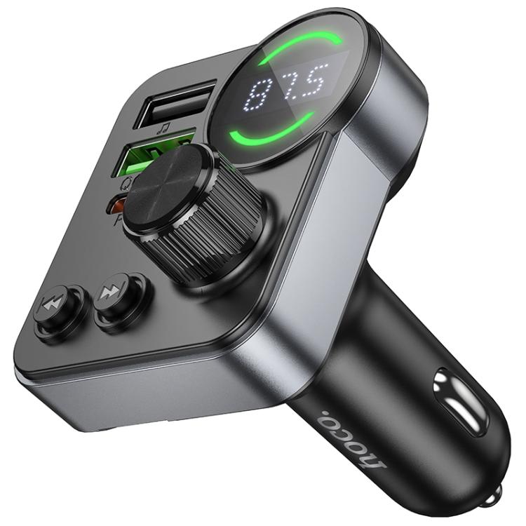 HOCO E86 Alegria 48W Dual port PD30W+QC3.0 car BT FM transmitter