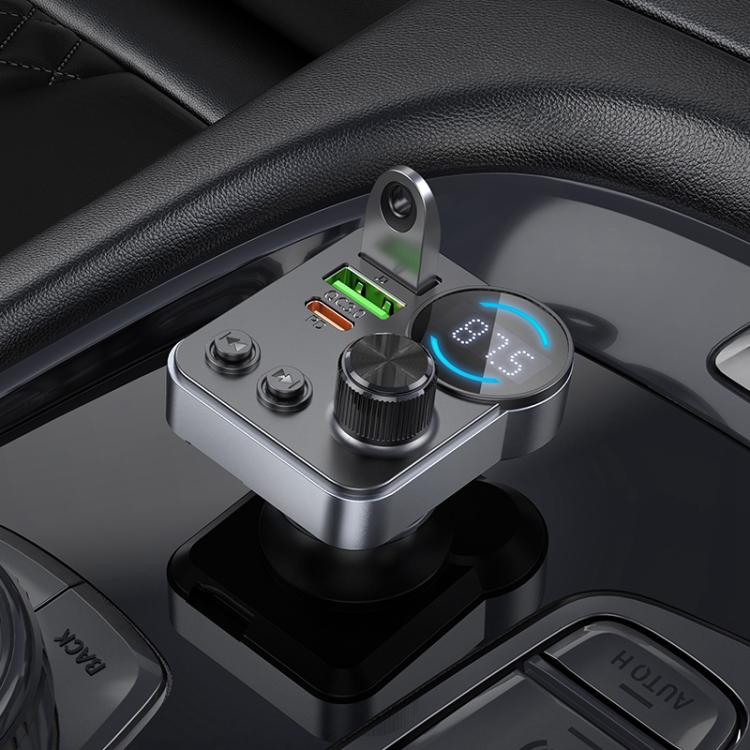 HOCO E86 Alegria 48W Dual port PD30W+QC3.0 car BT FM transmitter