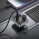 HOCO E86 Alegria 48W Dual port PD30W+QC3.0 car BT FM transmitter