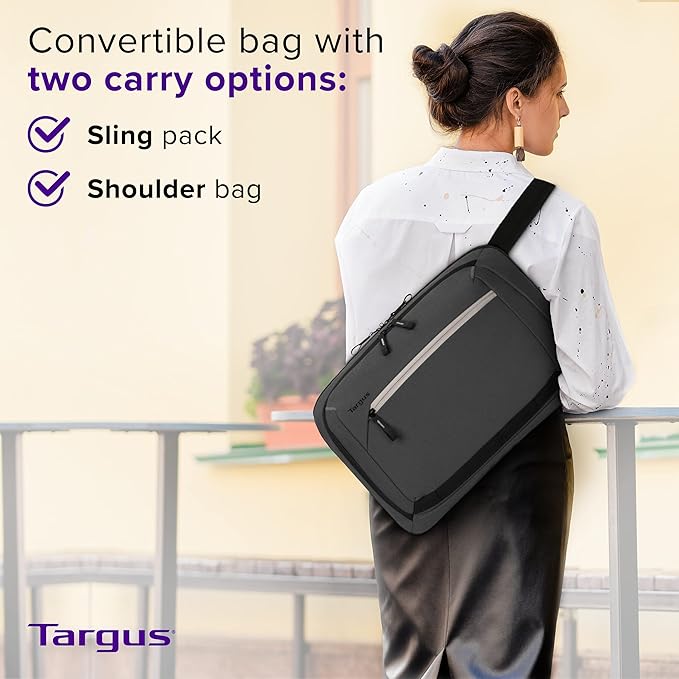 TARGUS 13–14” City Fusion Convertible Sling Messenger Bag