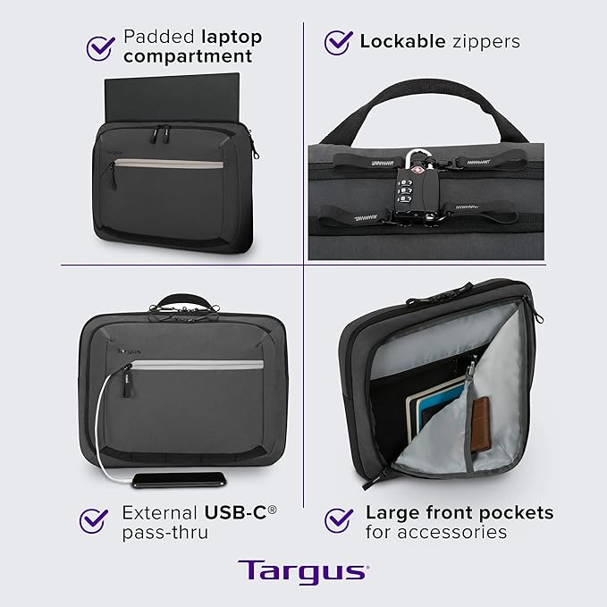 TARGUS 13–14” City Fusion Convertible Sling Messenger Bag