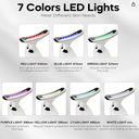 7 Color LED Facial Light Therapy Wand & Massager for Skin Care