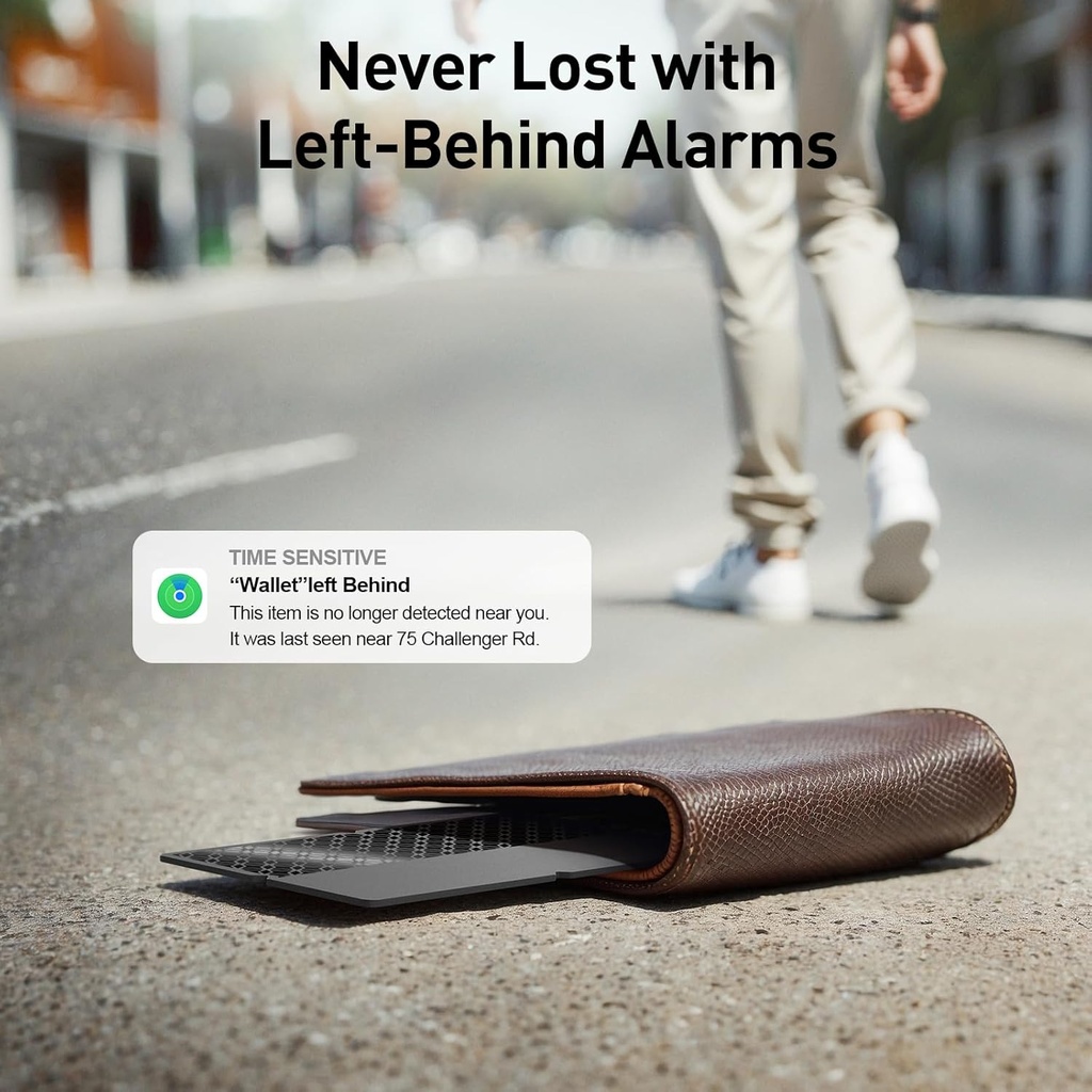 Bluetooth Tracker Smart Card for Apple Find My iPhone
