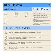 HP Laserjet Pro MFP 3103FDW Printer