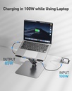 BENFEI Laptop Stand with USB-C 6 in 1 Docking Station