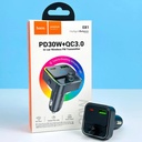 HOCO E81 Fantasy PD30W+QC3.0 car BT FM transmitter