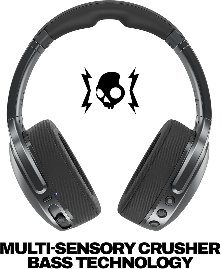 Skullcandy Crusher 540 Active Wireless Bluetooth Headphones- Coal