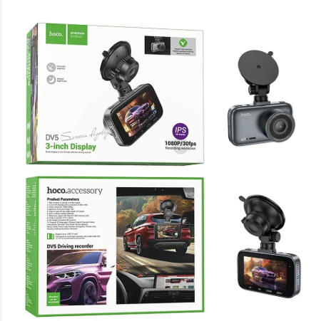 HOCO DV5 Dash Camera with 3" display