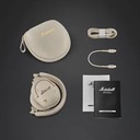 Marshall Monitor III ANC Over Ear Bluetooth Headphones - Cream