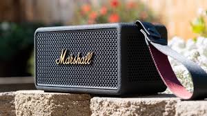 Marshall Middleton II Bluetooth Speaker - Black/Brass