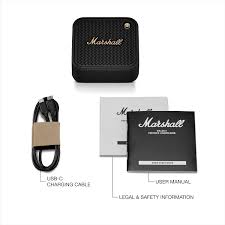 Marshall Willen II Bluetooth Speaker - Black/Brass
