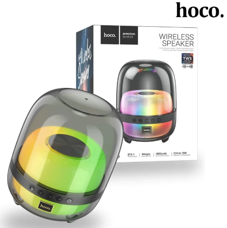 HOCO BS58 Crystal Luminous BT speaker