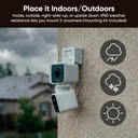 WYZE Duo Cam Pan Indoor/Outdoor IP65 2K 360° Pan/Tilt Smart Home Security Camera