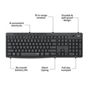 Logitech MK295 Silent Wireless Combo Graphite