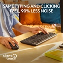 Logitech MK295 Silent Wireless Combo Graphite