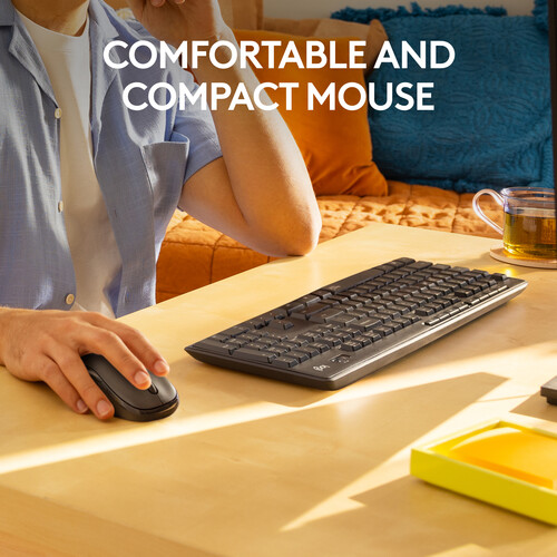 Logitech MK295 Silent Wireless Combo Graphite