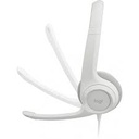 Logitech  H390 USB Computer Headset - Off White