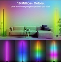 Miortior Smart RGB LED Corner Lamp with App and Remote Control