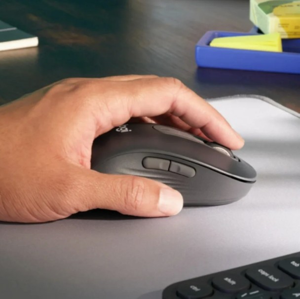 Logitech Signature M650 Large Wireless Mouse Graphite