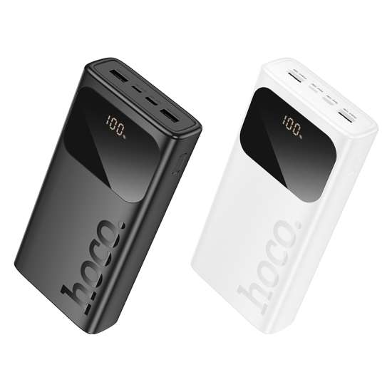 HOCO J144A 30000mAh Large capacity Power Bank - Black