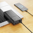 HOCO J144A 30000mAh Large capacity Power Bank - Black