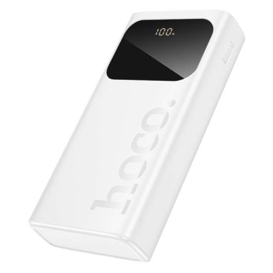 HOCO J144A 30000mAh Large capacity Power Bank - White