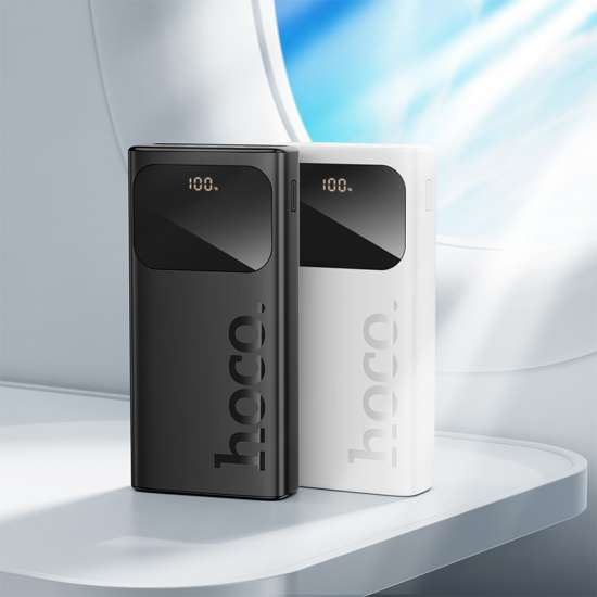 HOCO J144A 30000mAh Large capacity Power Bank - White