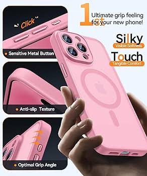 Canshn Case for iPhone 16 Pro - Pink Purple