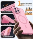 Canshn Case for iPhone 16 Pro - Pink Purple