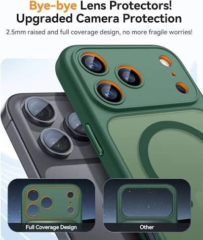 Canshn Case for iPhone 17 Pro Max - Deep Green