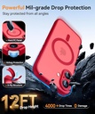 Canshn Case for iPhone 16 - Red