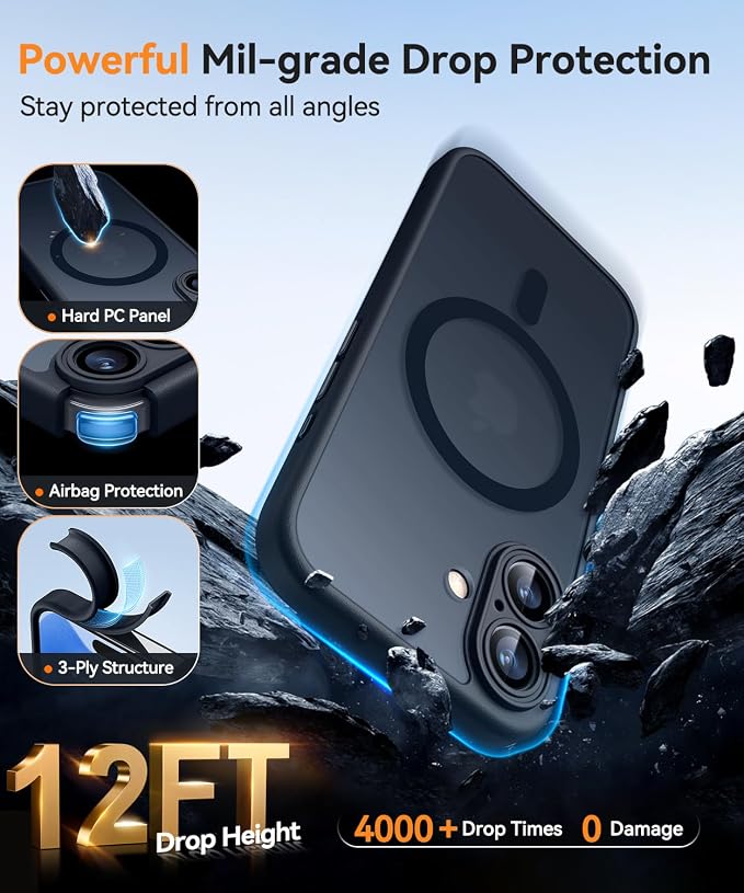 Canshn Case for iPhone 17 - Black