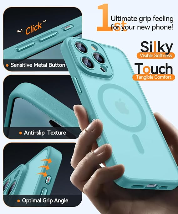 Canshn Case for iPhone 16 Pro Max - Teal