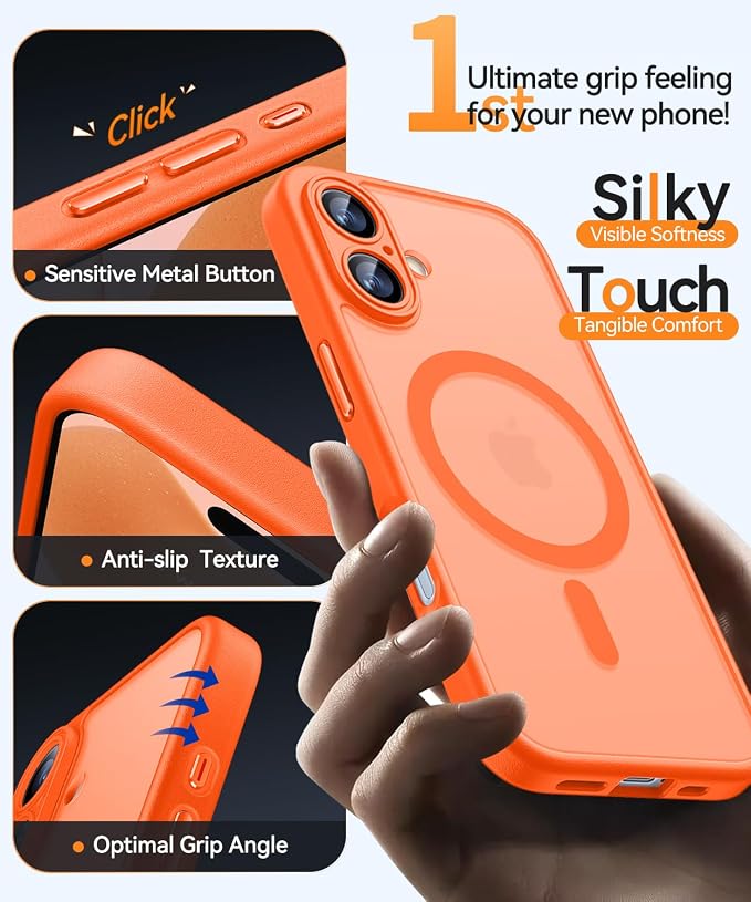Canshn Case for iPhone 17 - Orange