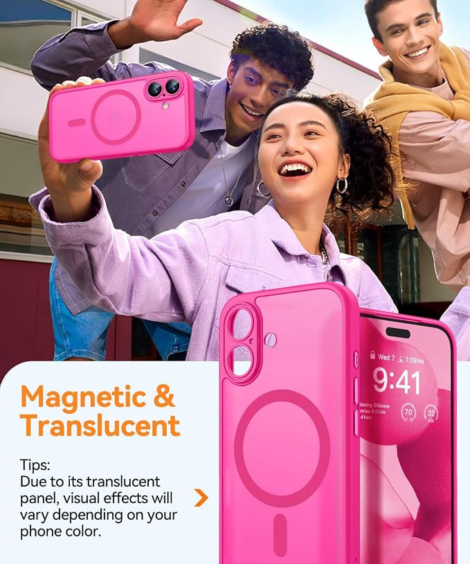 Canshn Case for iPhone 17 - Pink