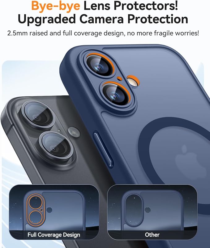 Canshn Case for iPhone 17 -Deep Blue