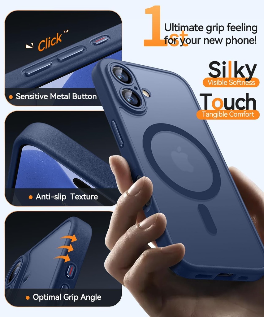 Canshn Case for iPhone 17 -Deep Blue
