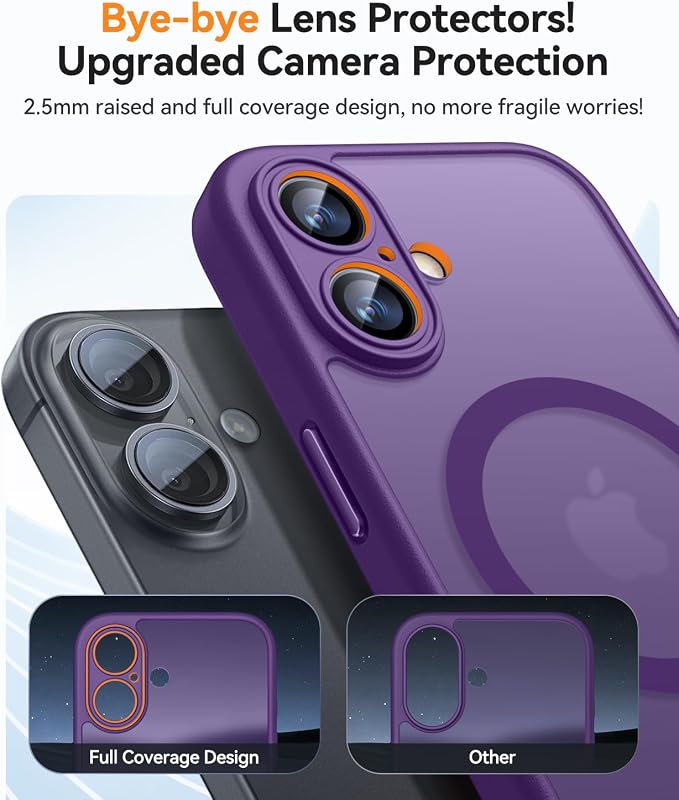 Canshn Case for iPhone 17 -Deep Purple