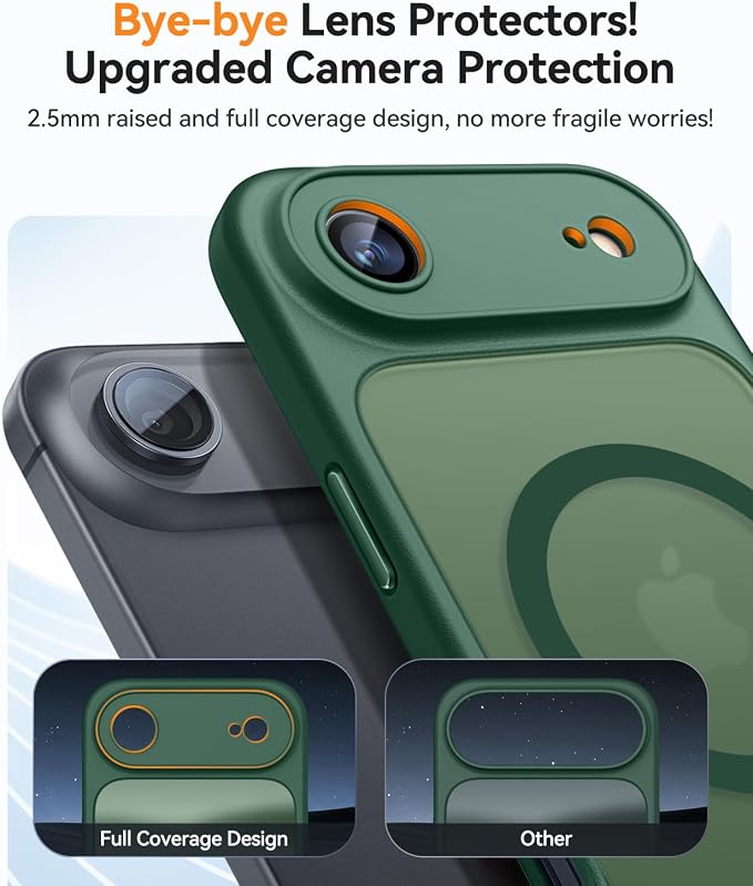 Canshn Case for iPhone 17 Air - Deep Green