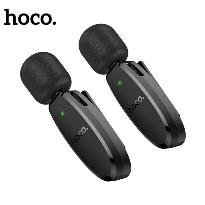 HOCO L15 Dual clip-on wireless microphone (iP/Type-C)