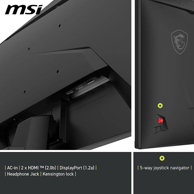 MSI MAG MAG-272PF-X24 27"FHD HDR 240Hz Flat Gaming Monitor W/ AI Navigator & Display Port